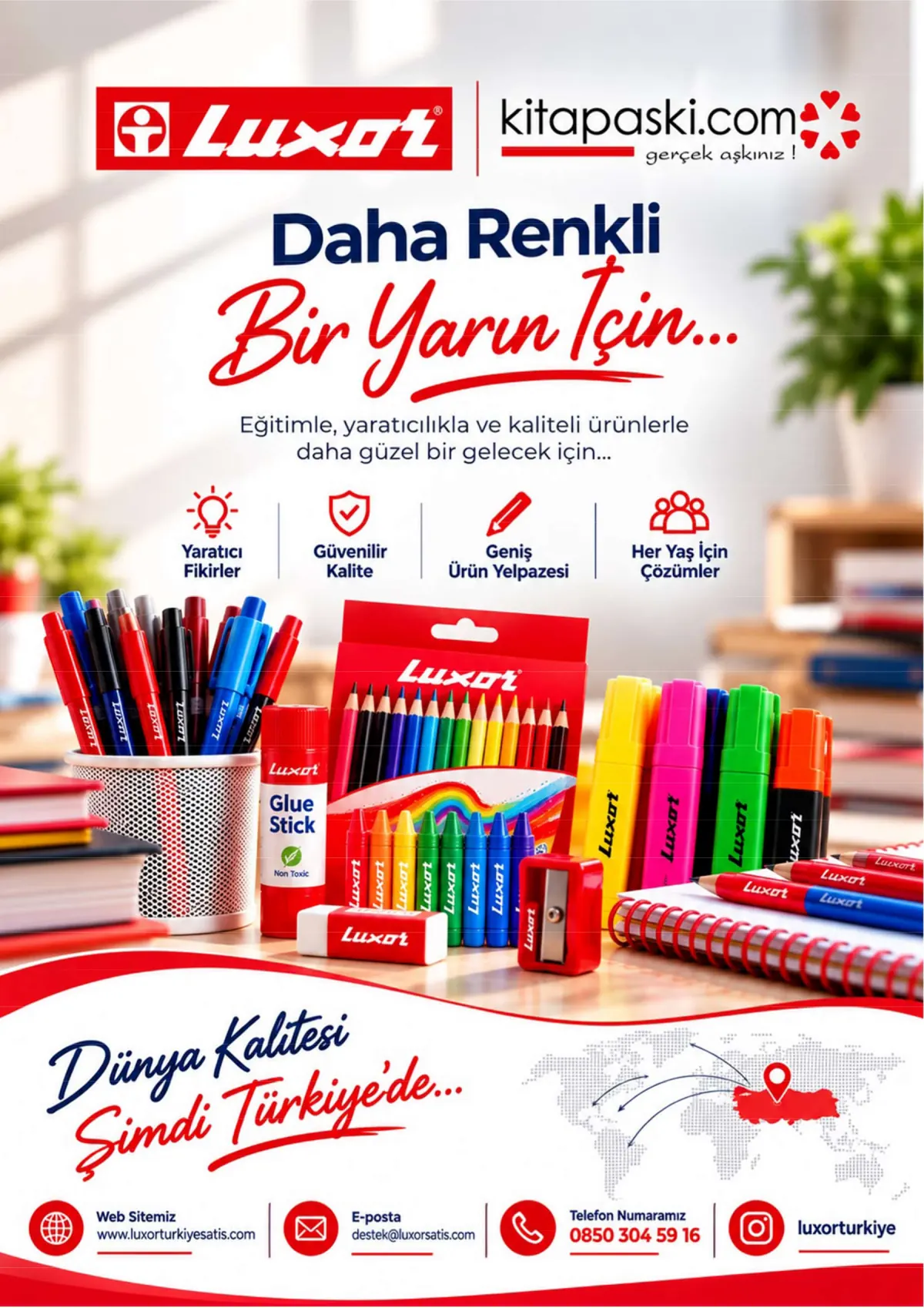 Luxor Türkiye ürün kataloğu, İletişim, sayfa 66